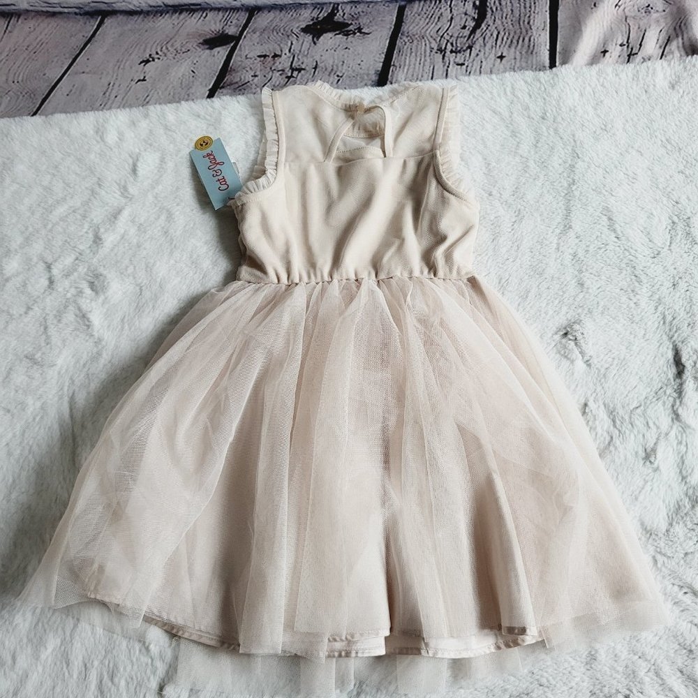 Cat & Jack, Girls' Floral Dress, 3KIDJ-V - Picture 3 of 5